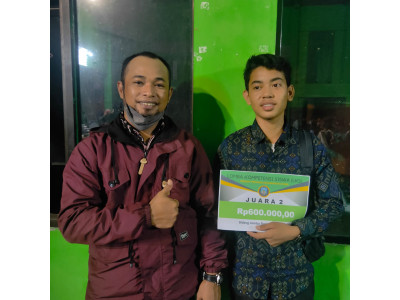 Juara 2 Lomba LKS Tingkat Provinsi Tahun 2022