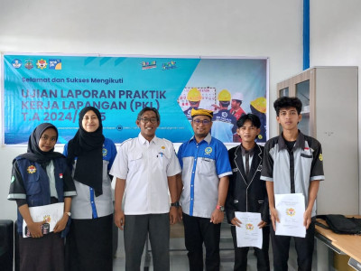 Ujian Laporan PKL Siswa Tahun 2024