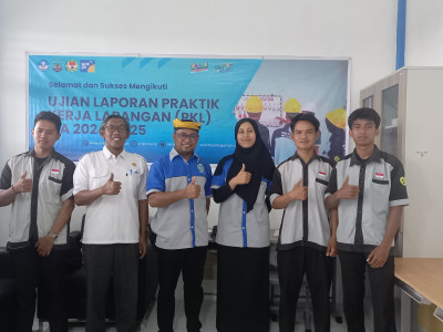Ujian Laporan PKL Siswa Tahun 2024